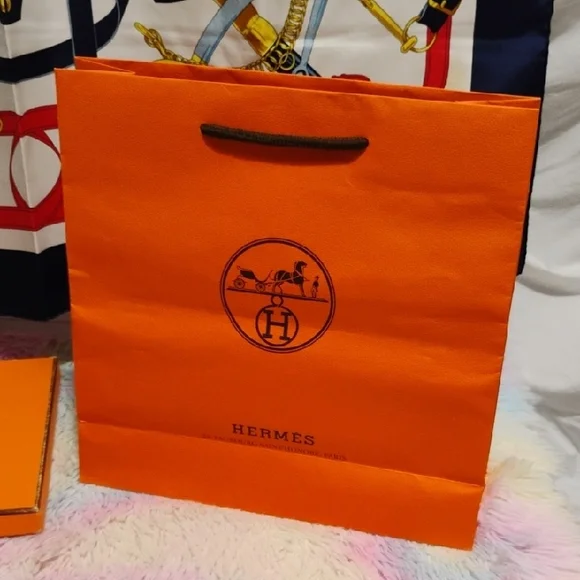 FIRM PRICE! Authentic Hermes Eperon Dor Tellier Printed Silk Shawl Scarf/Box/Bag - Picture 7 of 15